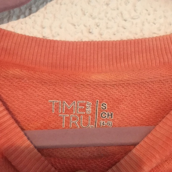 Pink Cropped Crewneck - Picture 3 of 3